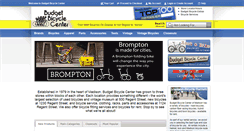 Desktop Screenshot of budgetbicyclectr.com
