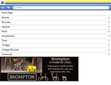 Tablet Screenshot of budgetbicyclectr.com